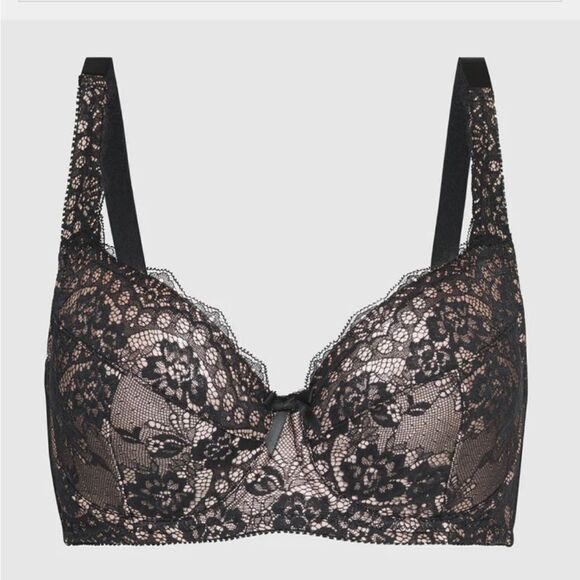 Fredricks Of Hollywood Voluptuous Full Figure Push Up Bra Blk 36DD‎ NWT IN PKG - Picture 5 of 7